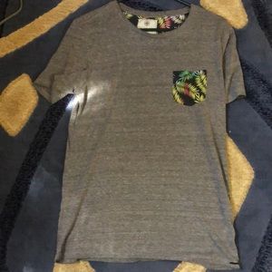 A grey men’s shirt